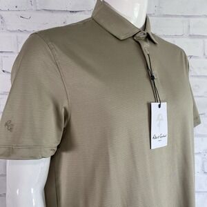 Robert Graham Shirt Men's Medium Polo Short Sleeve Performance Golf Skull NWT
